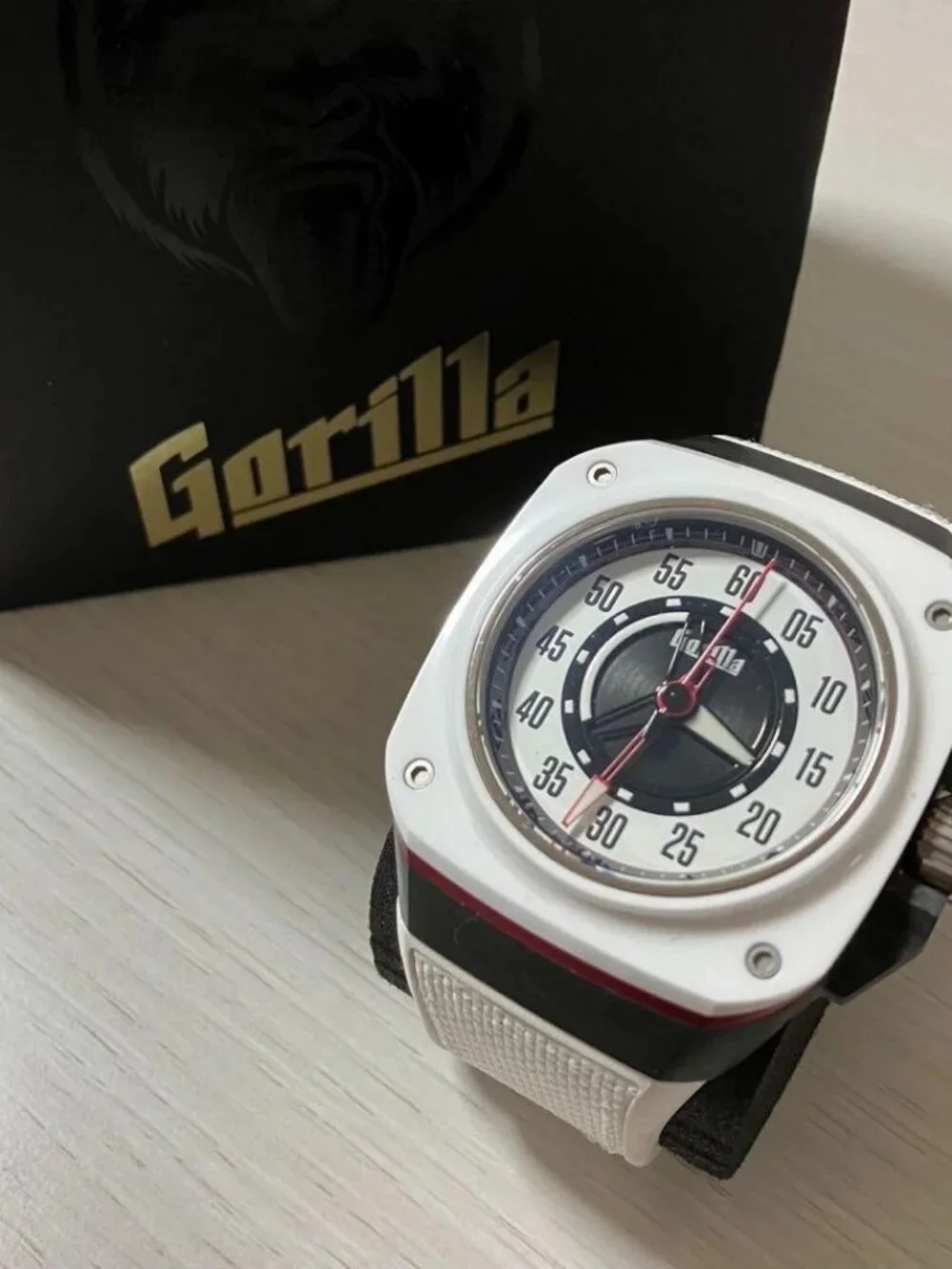 Gorilla Fastback Hugger Orange FBY09.1 black Dial Automatic Men's Watch_966146